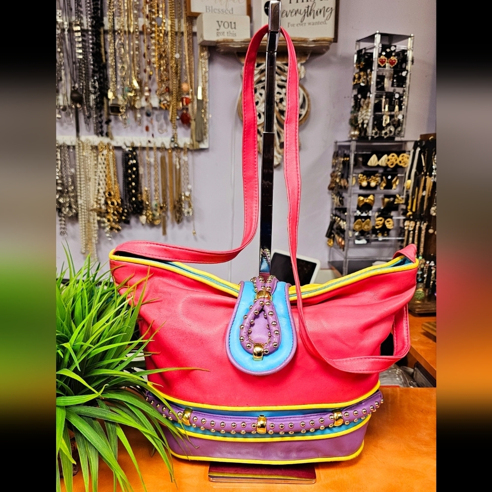 Vintage Vibrant Multicolor Tote Bag